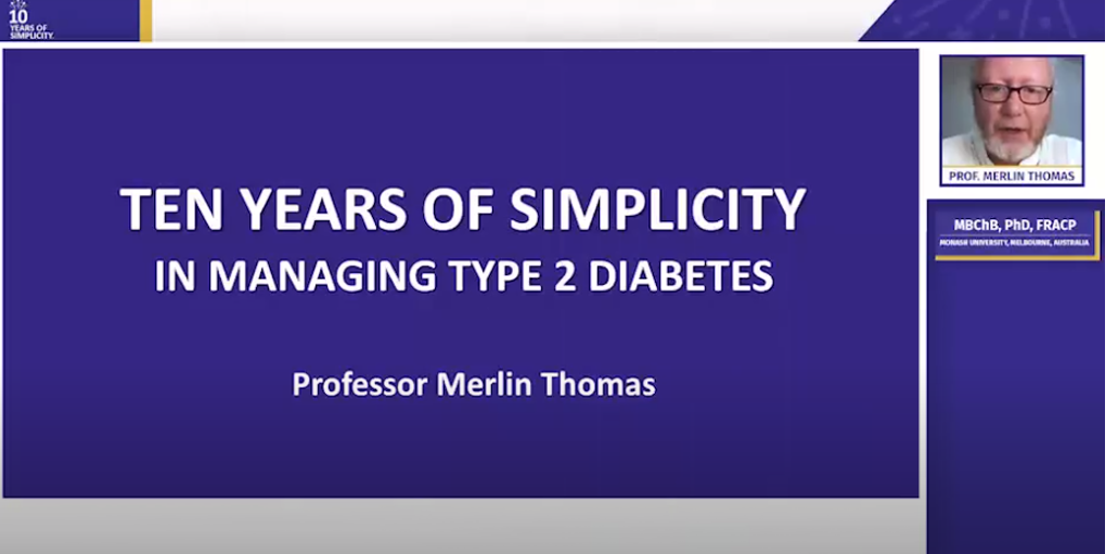 10 Years of Simplicity in Managing Type 2 Diabetes