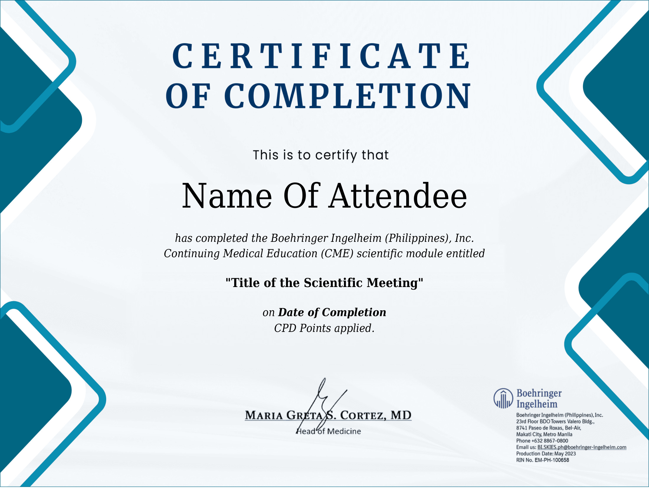 Certificates | eLearning