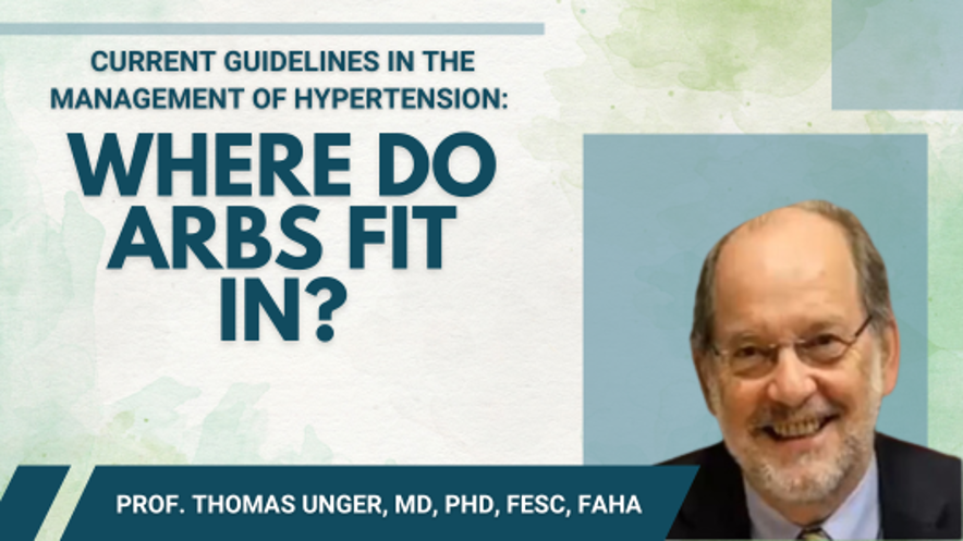 Current Guidelines in the Management of Hypertension: Where do ARBs fit in?