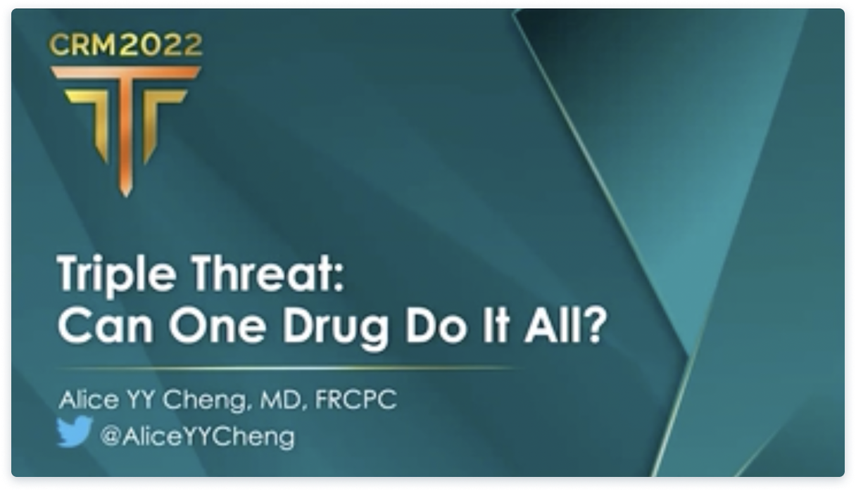 Triple Threat: Can One Drug Do It All?
